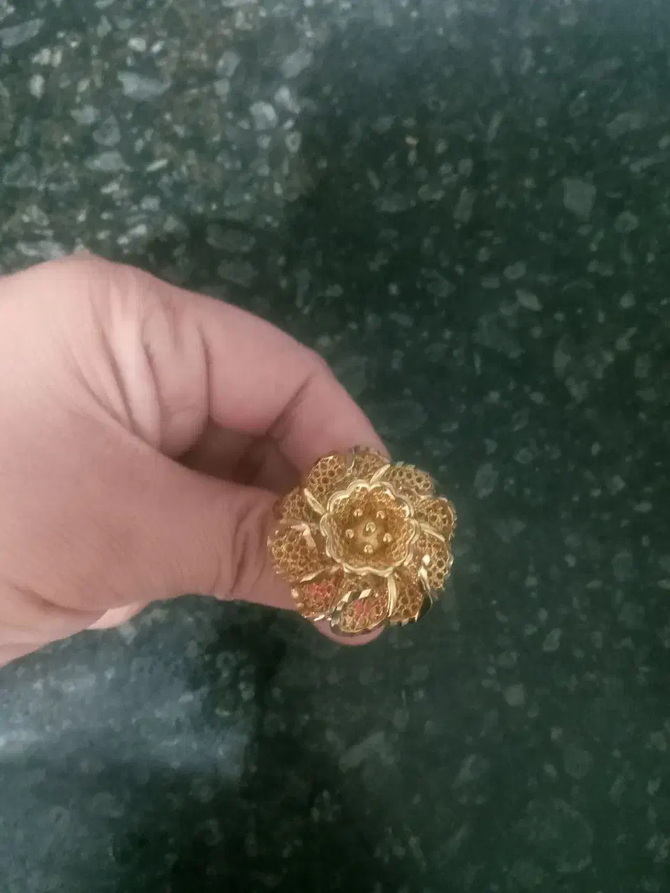 انگشتر طرح گل|جواهرات|اردبیل, |دیوار