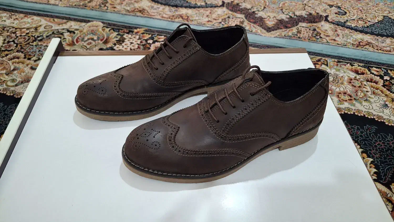 کفش چرم مجلسی سایز ۴۱ آک ( شادگان )|کیف، کفش، کمربند|شادگان, |دیوار