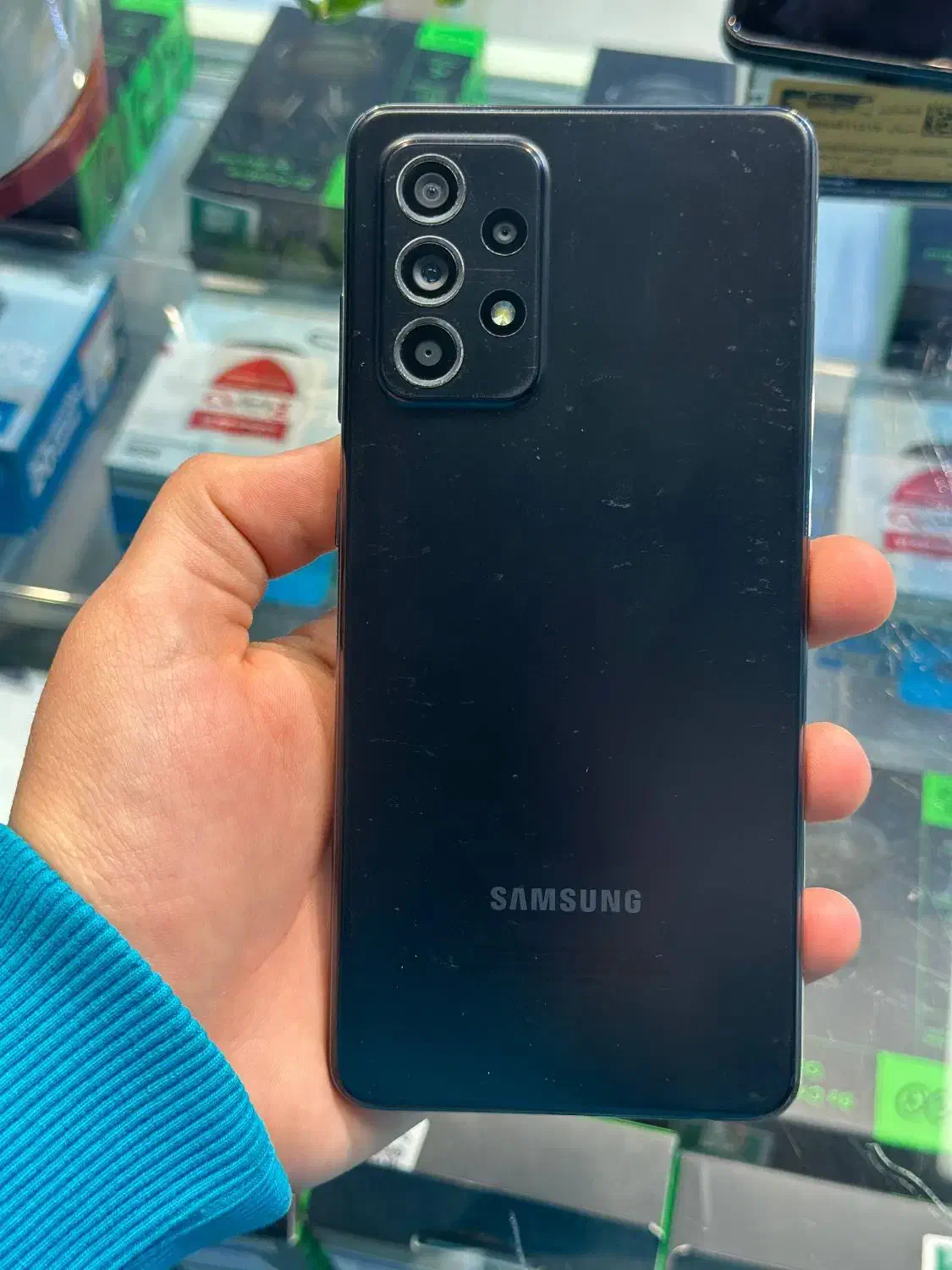 گوشی موبایلA52مشکی|موبایل|تهران, تهرانپارس شرقی|دیوار