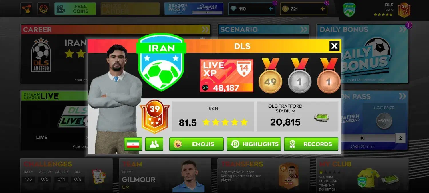 اکانت DLS 2025|کنسول، بازی ویدئویی و آنلاین|اصفهان, شهریار|دیوار