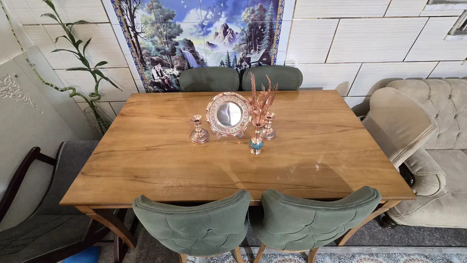 میز ناهارخوری|میز و صندلی غذاخوری|فسا, |دیوار