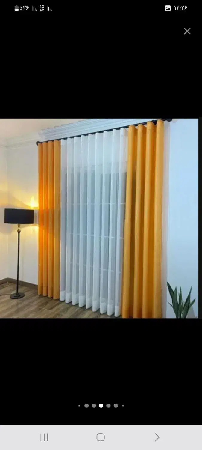 پرده مینیمال قیمت تولیدی|پرده، رانر، رومیزی|اصفهان, رزمندگان|دیوار