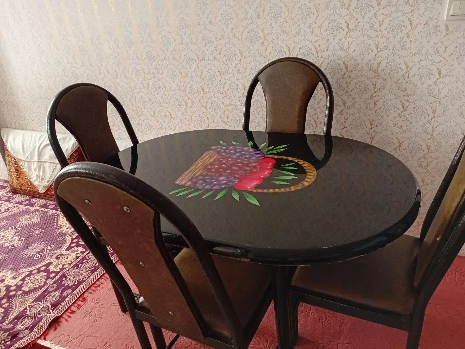 میز ناهار خوری|میز و صندلی غذاخوری|تویسرکان, |دیوار