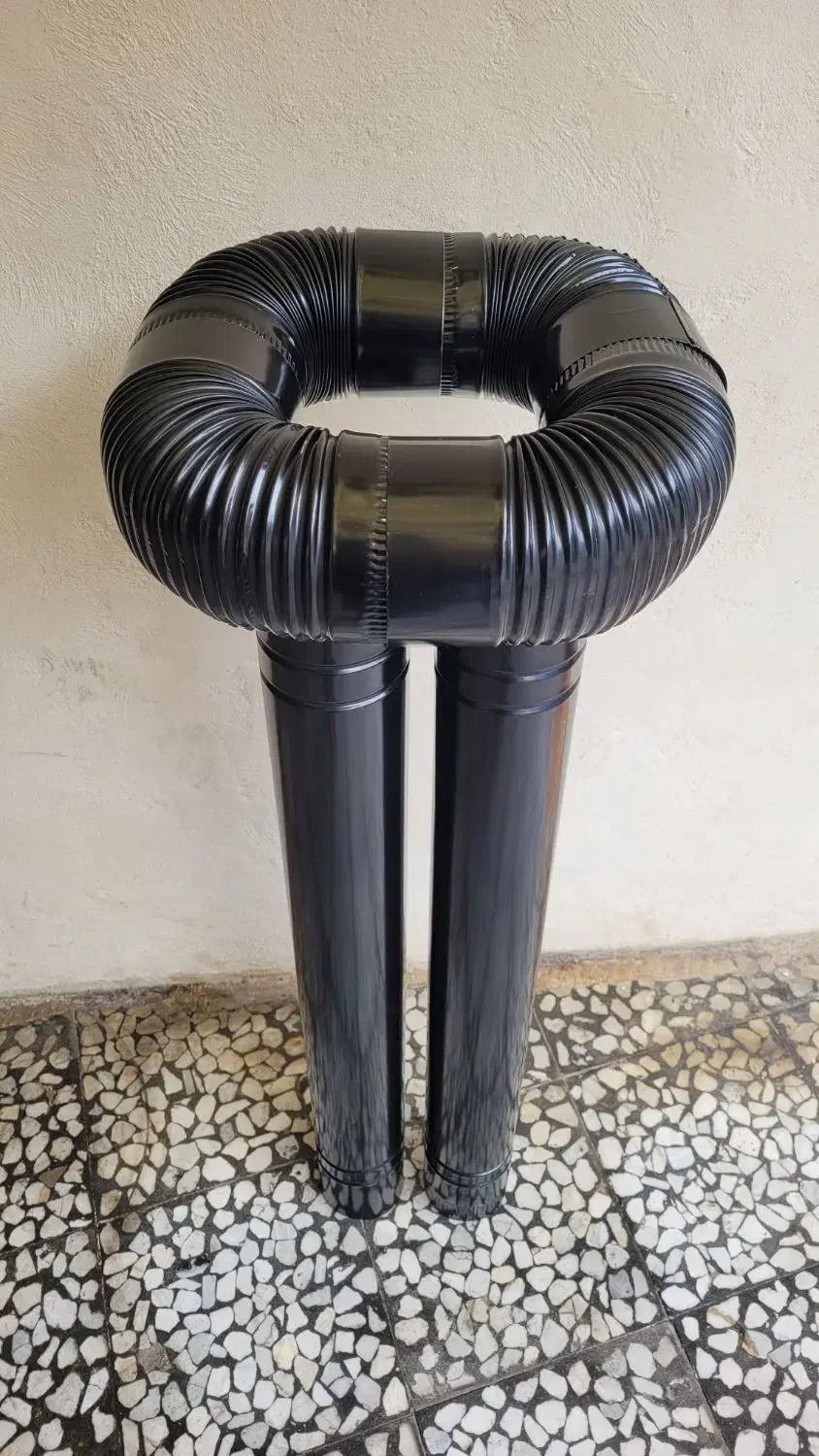 لوله مشکی|بخاری، هیتر، شومینه|رشت, بازار|دیوار