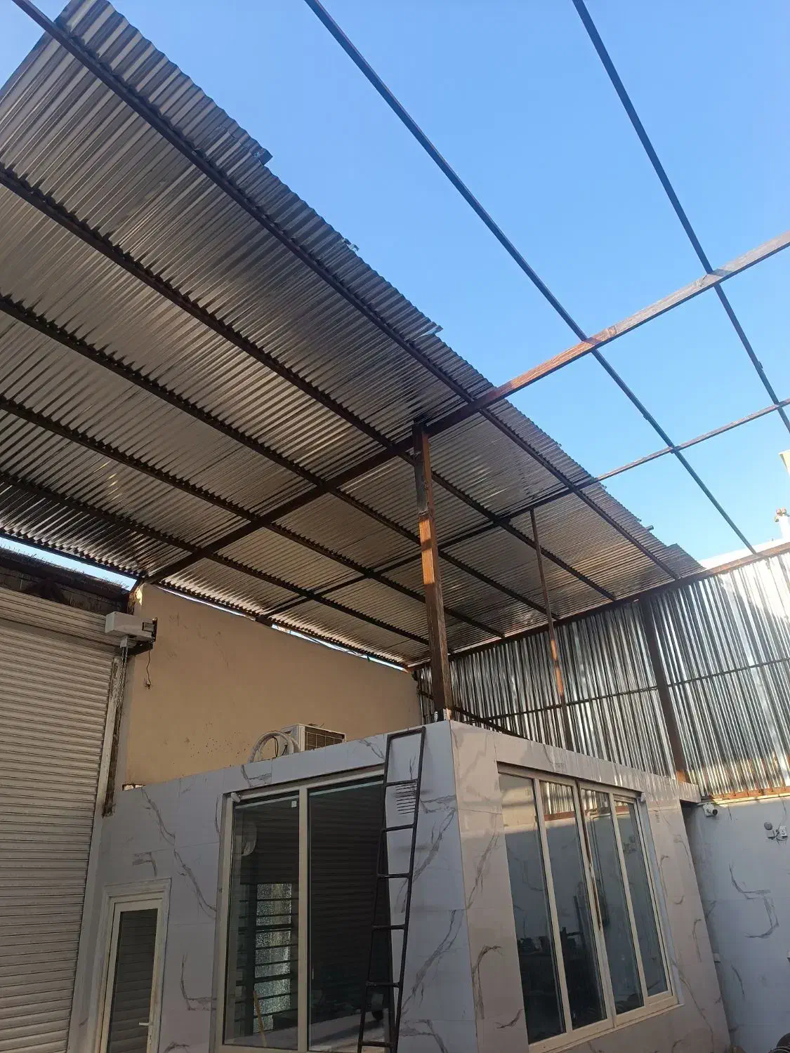 جوشکاری اسکلت و نما ساختمان|خدمات پیشه و مهارت|سمنان, |دیوار