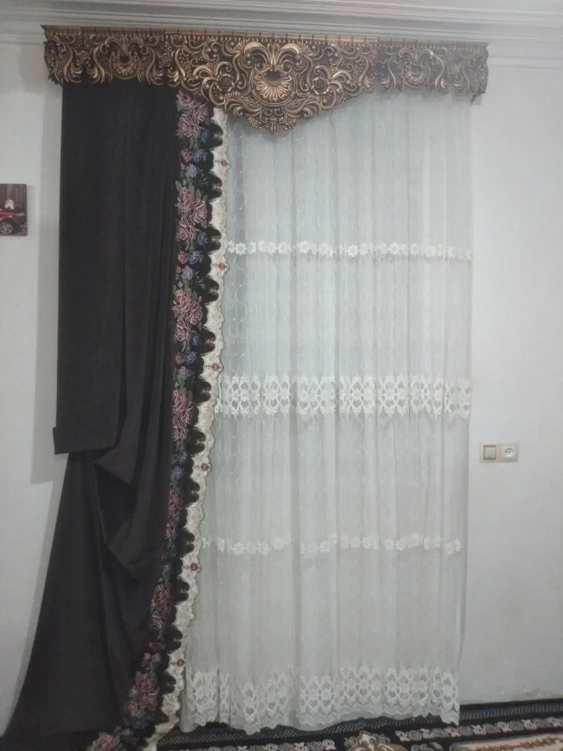 سلام پرده در حد نو|پرده، رانر، رومیزی|صحنه, |دیوار