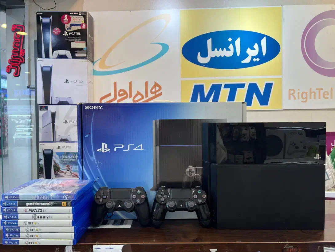 Ps4 Fat 500gig|کنسول، بازی ویدئویی و آنلاین|تهران, فردوسی|دیوار