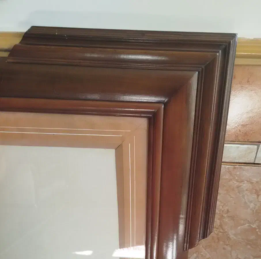 قاب چوبی دست ساز با طرح دوبل|تابلو، نقاشی، عکس|فولادشهر, B6|دیوار