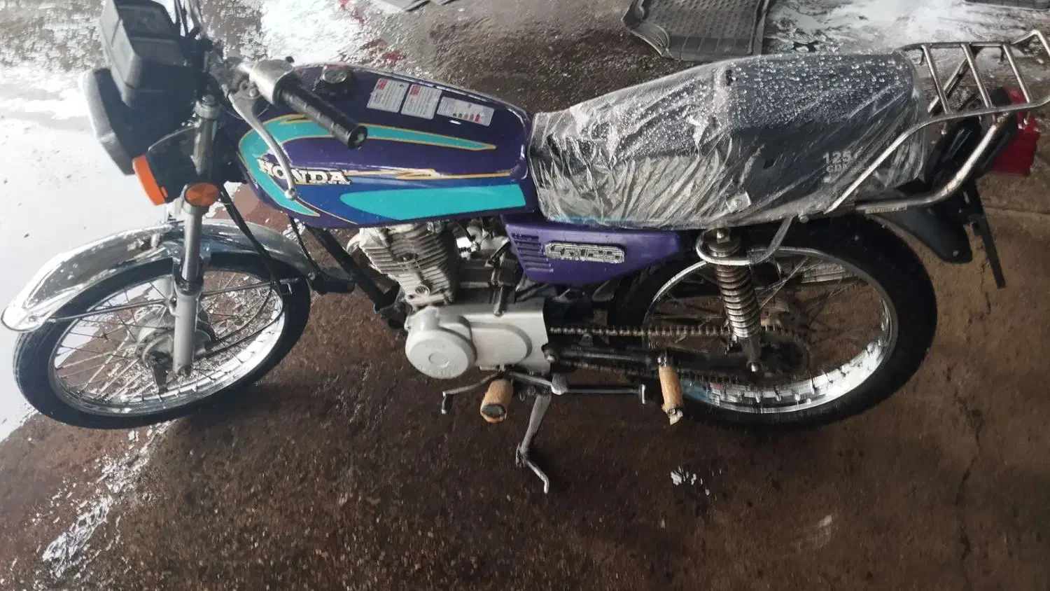 موتورسیکلت مزایده مدل۹۵|موتورسیکلت|کوهدشت, |دیوار