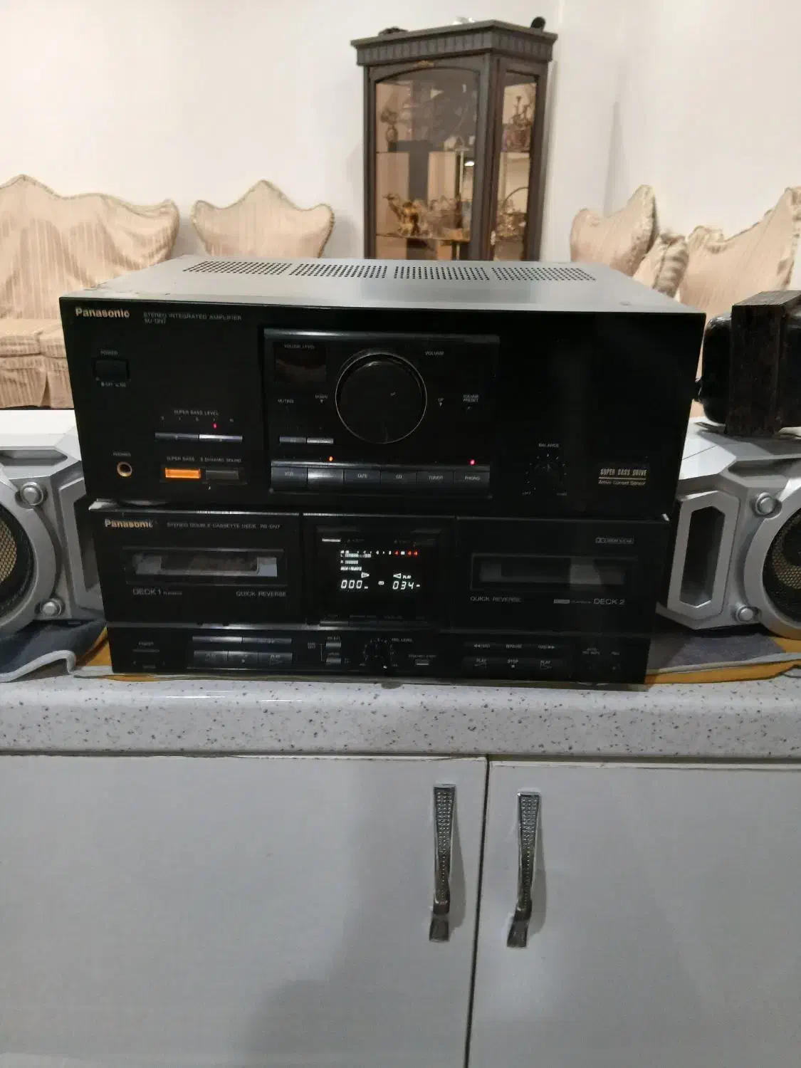 سه دستگاه لوازم صوتی دک آمپلی|سیستم صوتی خانگی|تهران, فلاح|دیوار