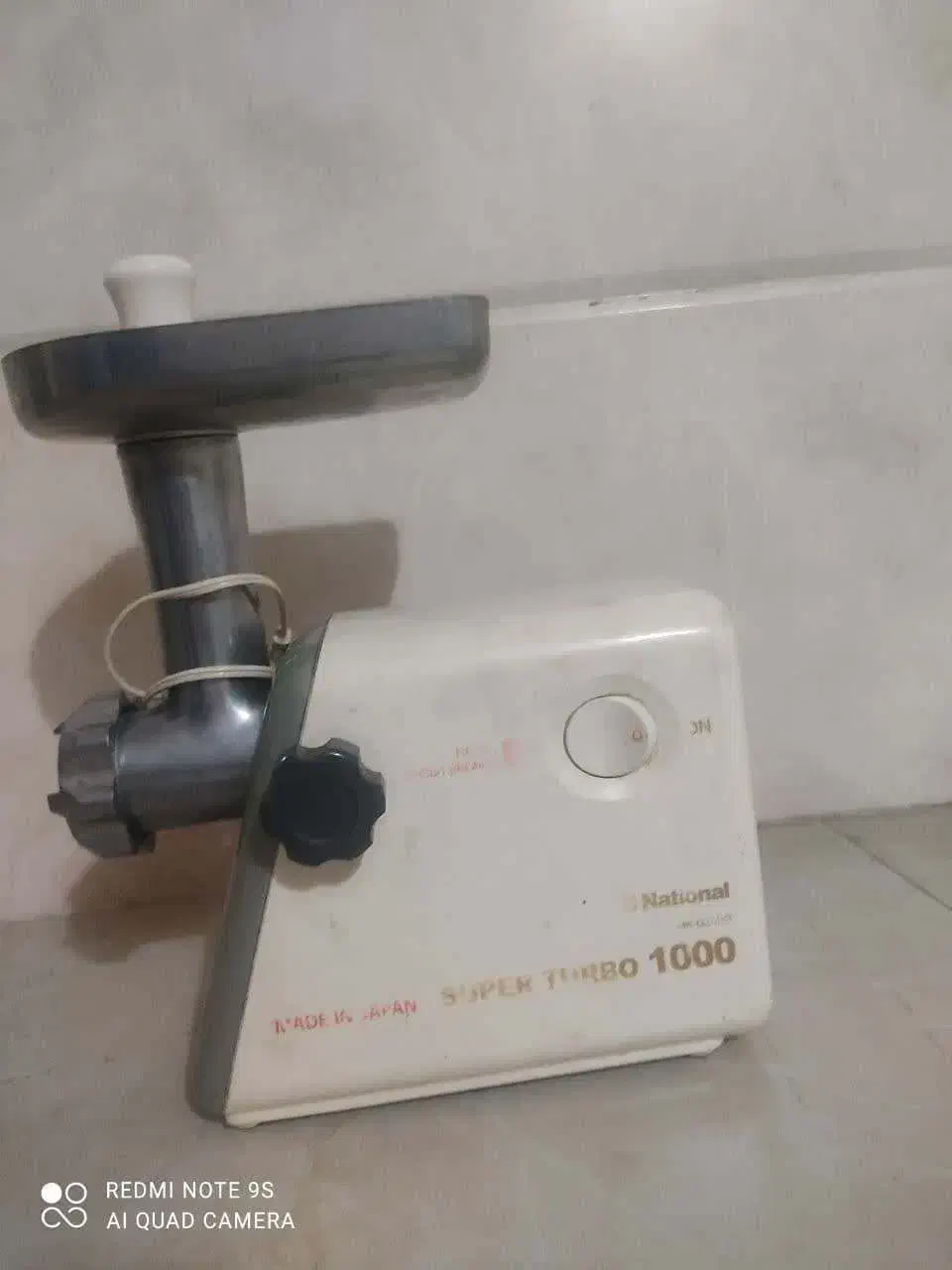 چرخ گوشت ناسیونال اصل ژاپن|خردکن، آسیاب، غذاساز|رشت, لاکان|دیوار