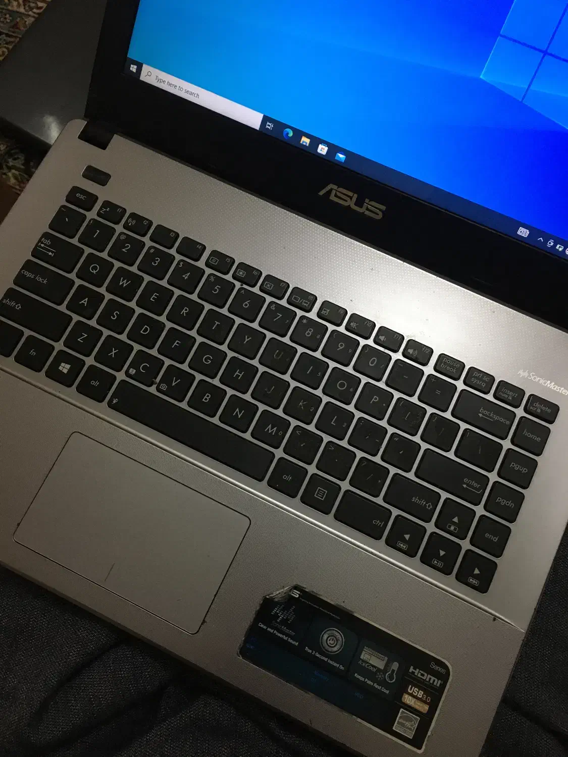 لپ تاپ asus x450c|رایانه همراه|شیراز, شاه قلی بیگی|دیوار