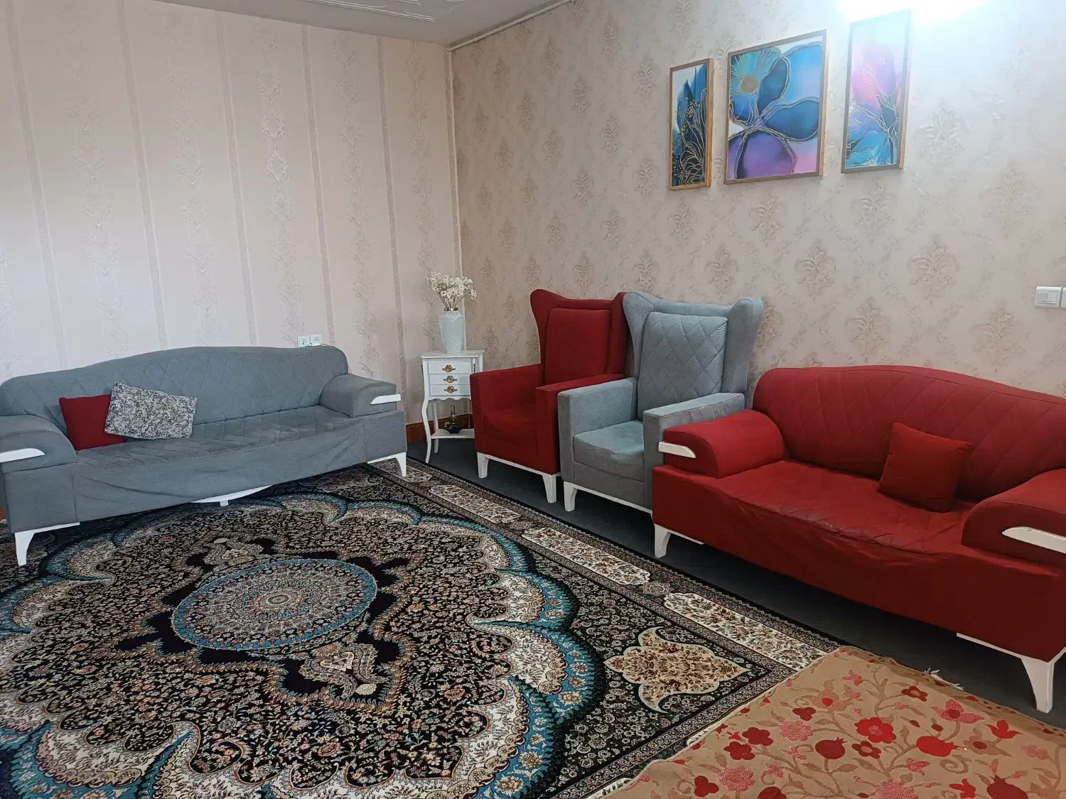 مبل راحتی ۷نفره|مبلمان خانگی و میز عسلی|لاران, |دیوار