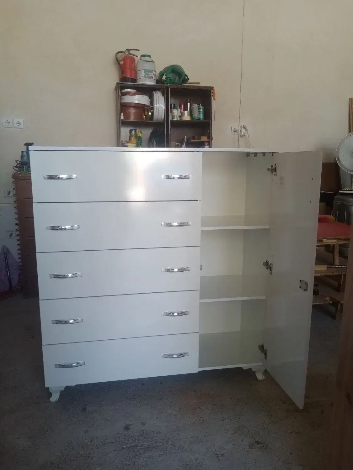 تولیدی دراور و میز آرایش(مبلمان خانی مقدم)|جاکفشی، کمد، دراور|قوچان, |دیوار