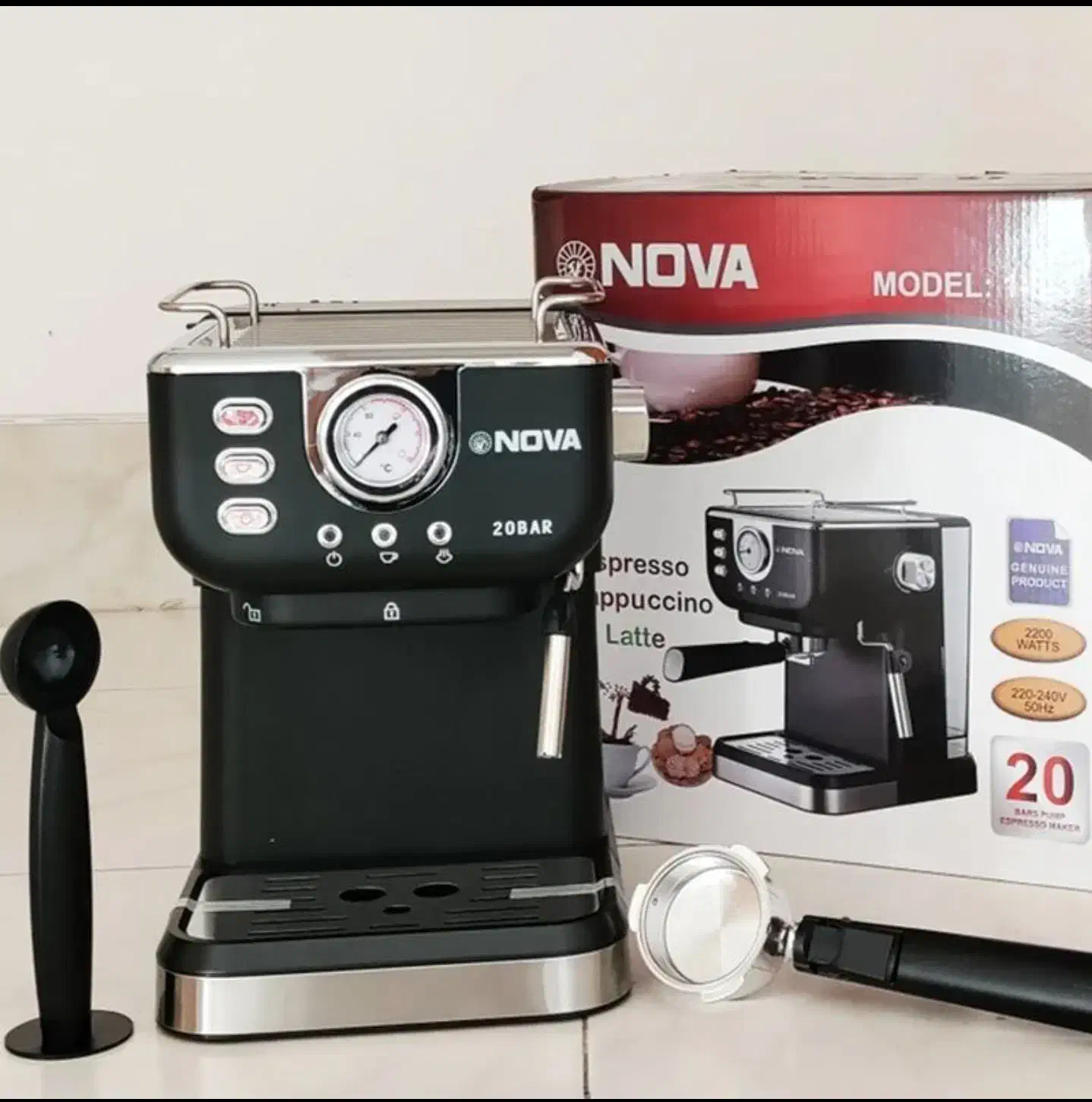 دستگاه اسپرسوساز نووا مدل ۱۸۳|سماور، چایساز، قهوهساز|فردیس, سرحدی|دیوار