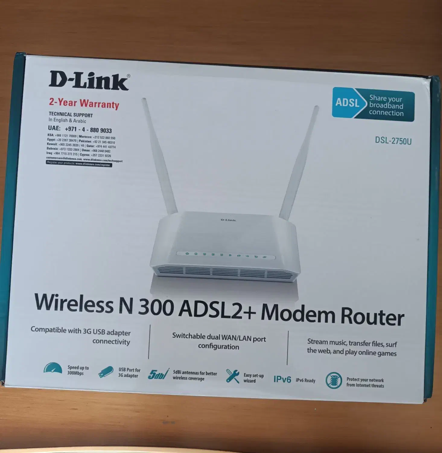 مودم  دلینک مدل 2750U|مودم و تجهیزات شبکه|تهران, جنت‌آباد جنوبی|دیوار