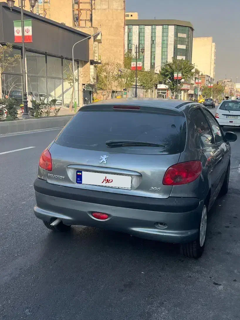 ۲۰۶ تیپ ۶|خودرو سواری و وانت|تهران, جمال‌زاده|دیوار