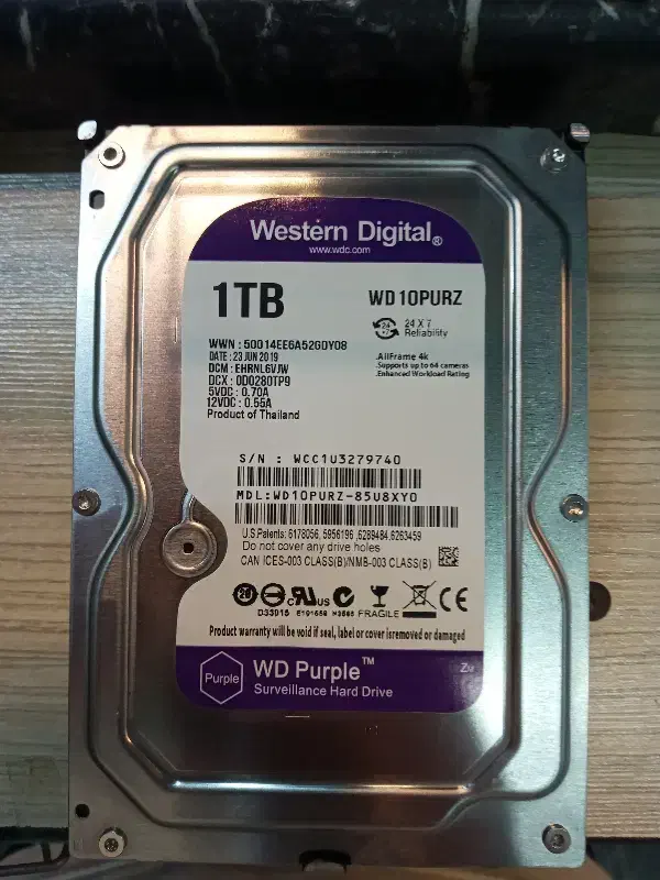 هارد دیسک اینترنال وسترن دیجیتال|قطعات و لوازم جانبی رایانه|اردبیل, |دیوار