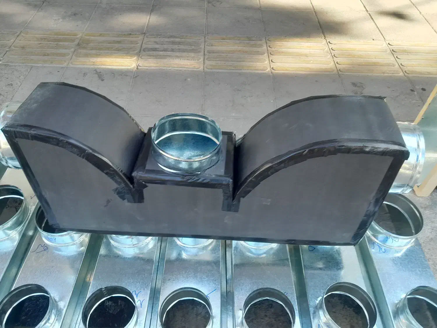 پلنیوم باکس 97 * 24 با عایق الاستومری|کولر گازی و فنکوئل|اسلامشهر, شهرک سعیدیه|دیوار