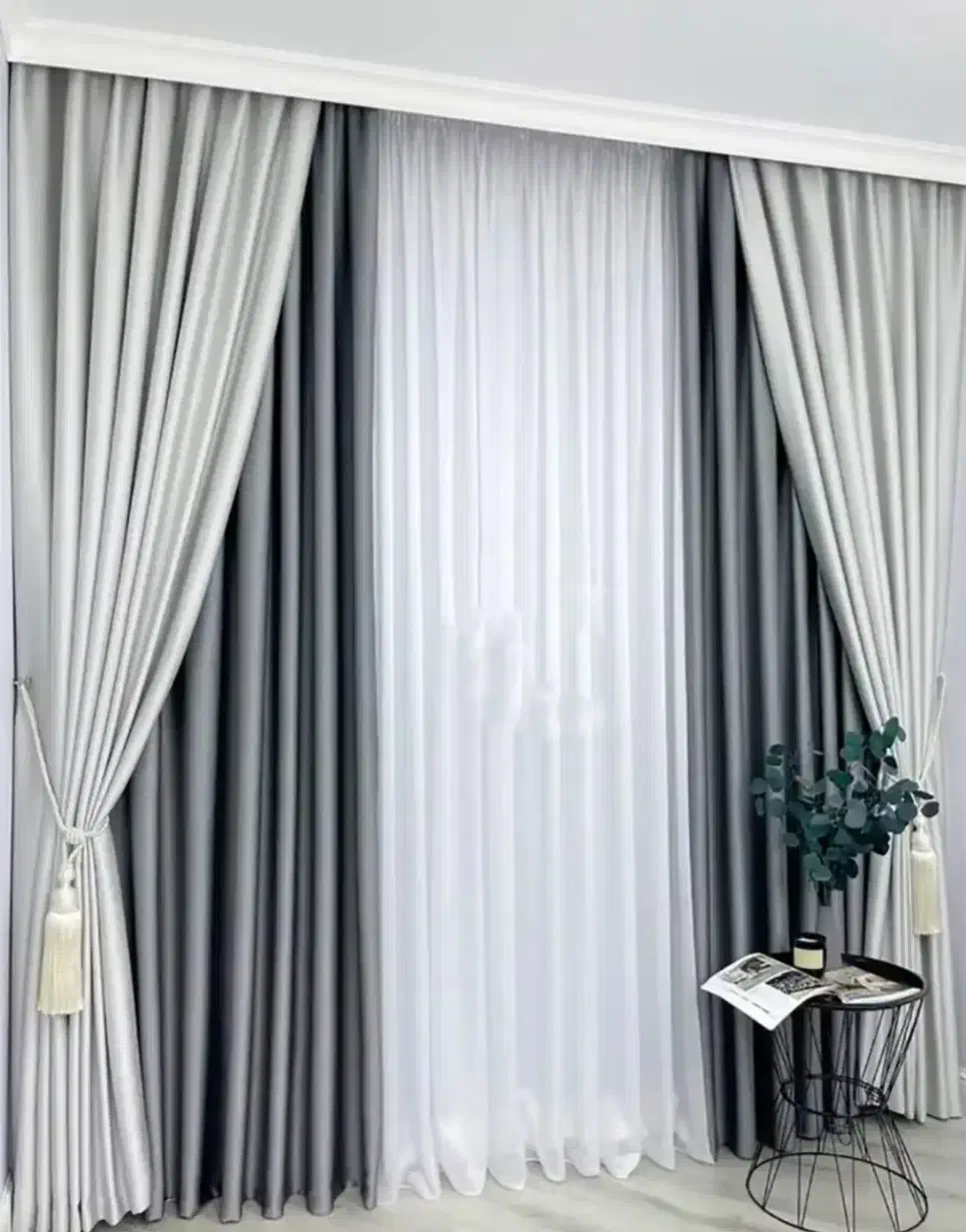 دوخت انواع پرده وشاهنشین|پرده، رانر، رومیزی|بردسیر, |دیوار