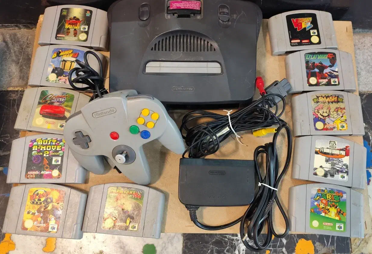 دستگاه نینتندو ، کنسول Nintendo 64|اسباب‌بازی بچه|تاکستان, |دیوار