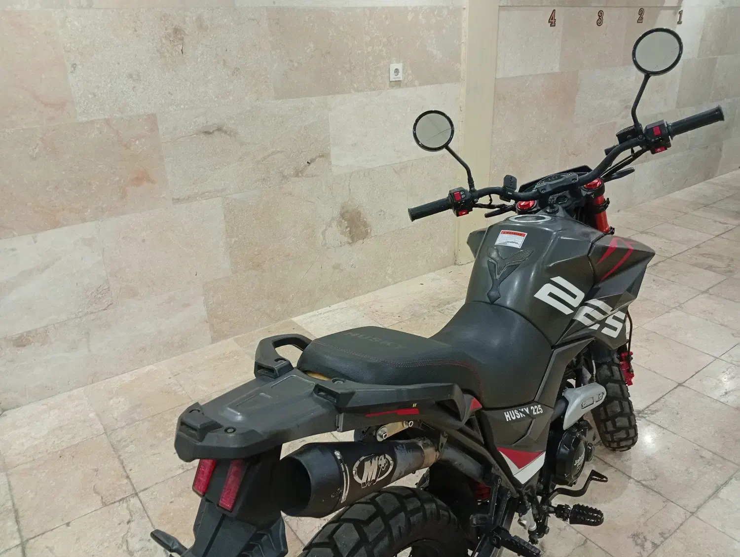 موتور سیکلت هاسکی ۲۲۵ جهانرو|موتورسیکلت|تهران, شارق|دیوار