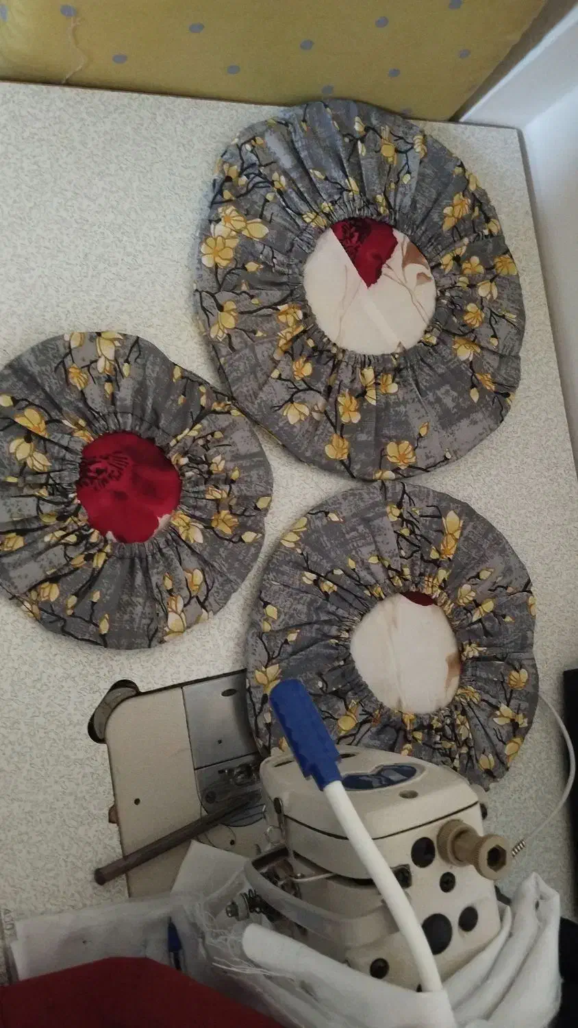 سه عدد دمکنی با بهترین پارچه ترک و عالی|سفره، حوله، دستمال آشپزخانه|فردیس, سپید دشت|دیوار