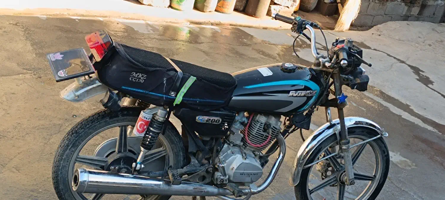 موتور200|موتورسیکلت|صحنه, |دیوار