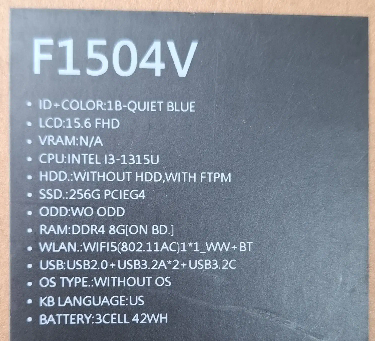 لپتاپ Asus Vivobook F1504VA I3 256GB/8G DDR4 15.6|رایانه همراه|تهران, کوثر|دیوار