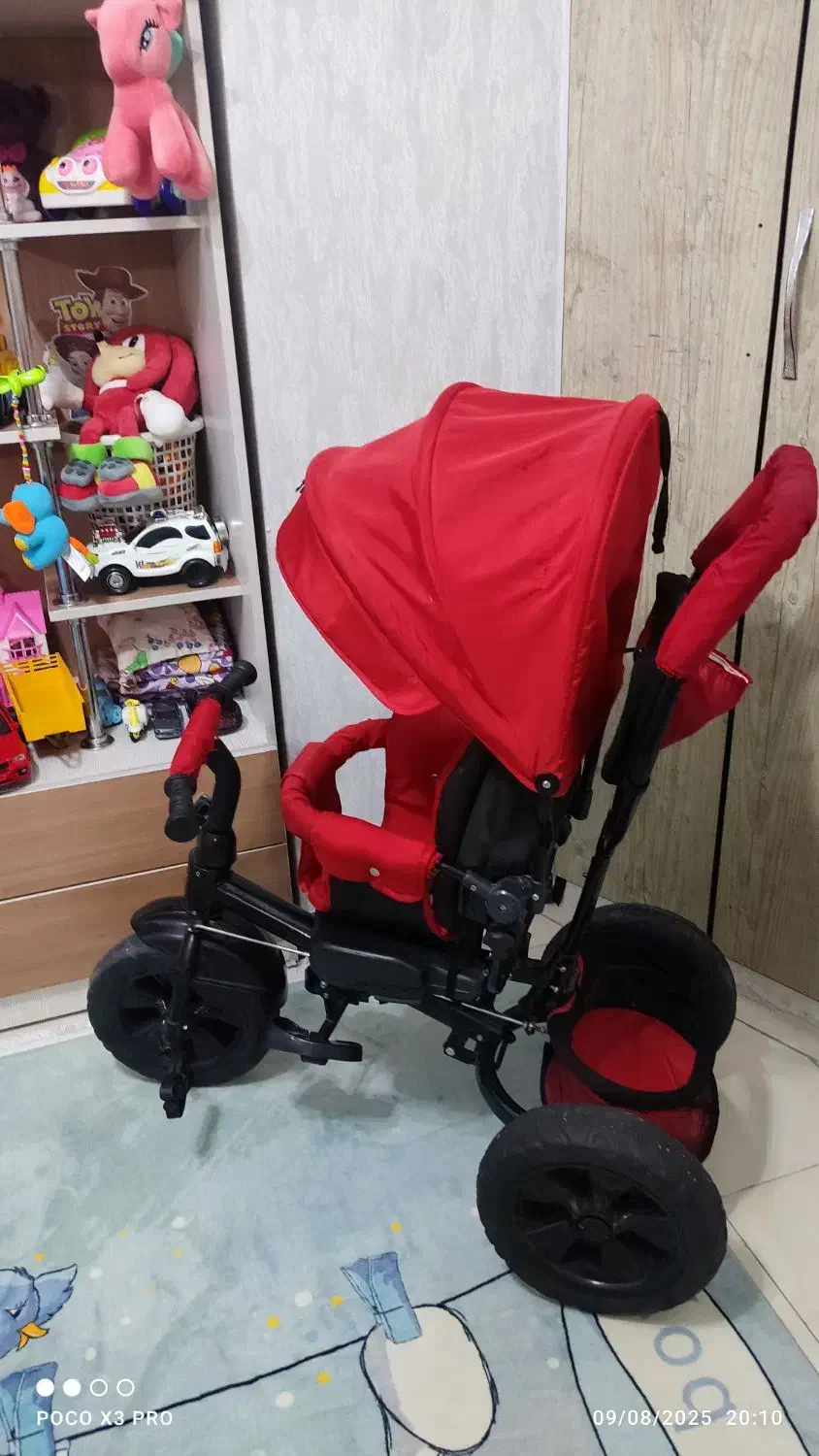 سه چرخه تاشو در حد نو|دوچرخه، اسکیت، اسکوتر|شهریار, شهرک وائین|دیوار