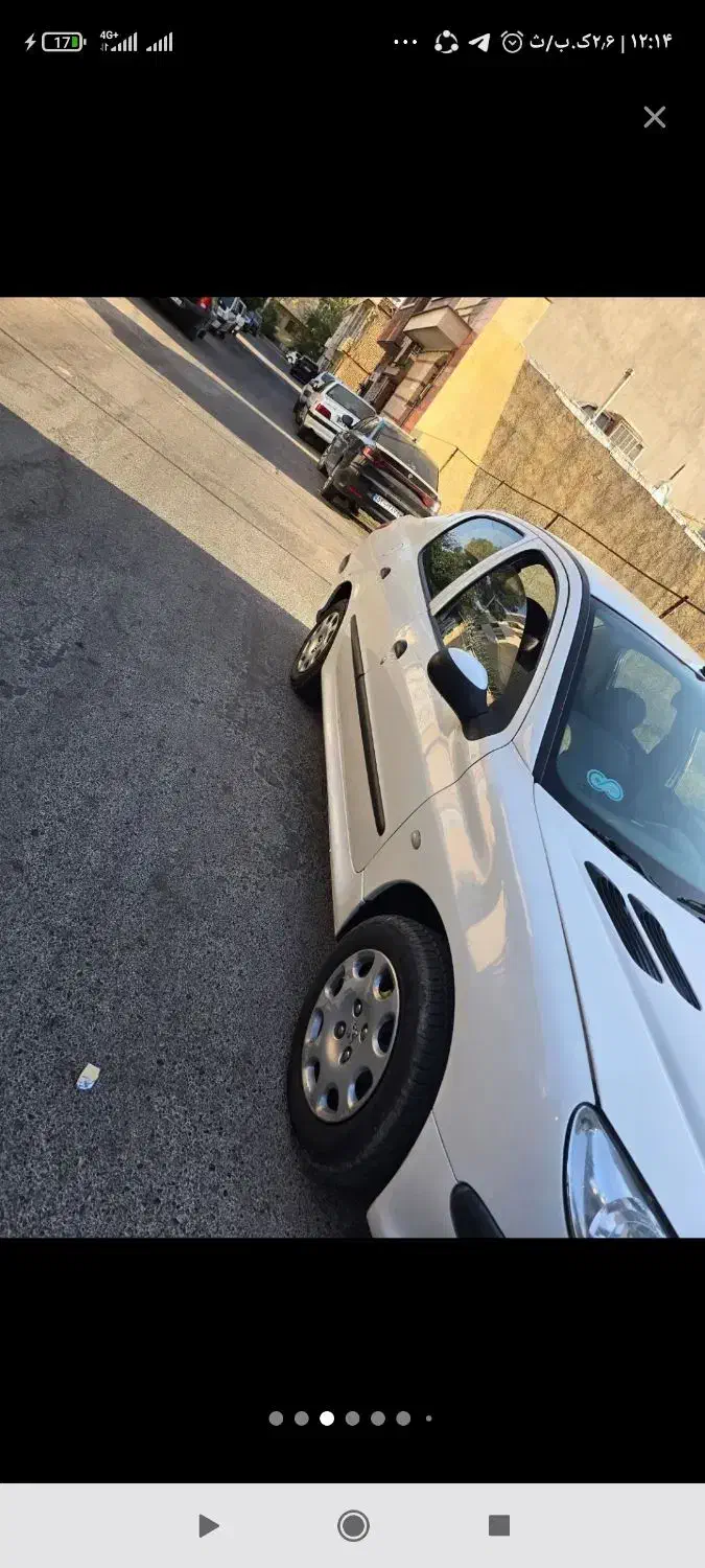 پژو 206صندوقدارv8|خودرو سواری و وانت|شیراز, شهرک فرزانگان|دیوار