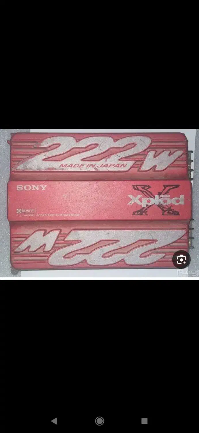 آمپلی ژاپنی سونی|حراج|تویسرکان, |دیوار