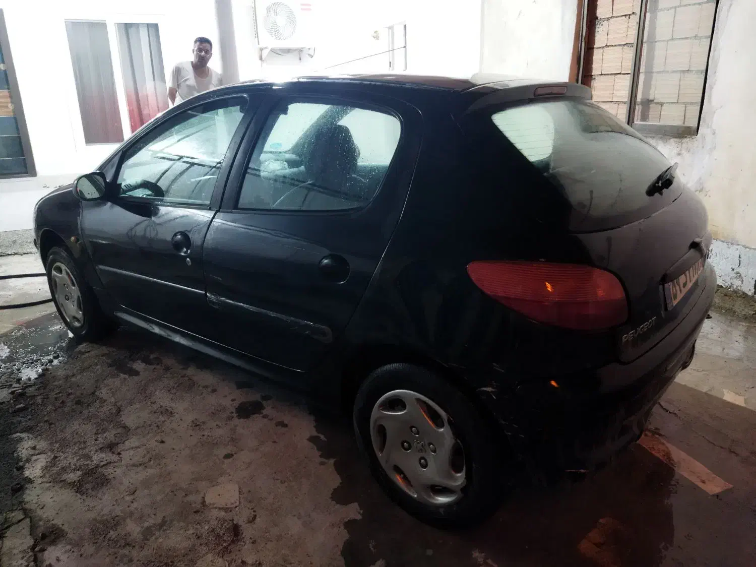 206 تیپ ۲ مشکی|خودرو سواری و وانت|ایزدشهر, |دیوار