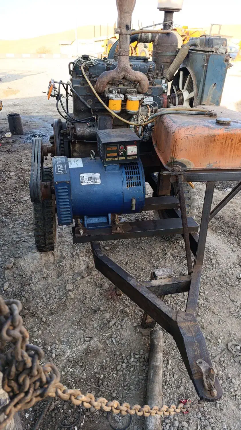 موتور برق رومانی درست به استارت تمیز|ماشینآلات صنعتی|بستان آباد, |دیوار