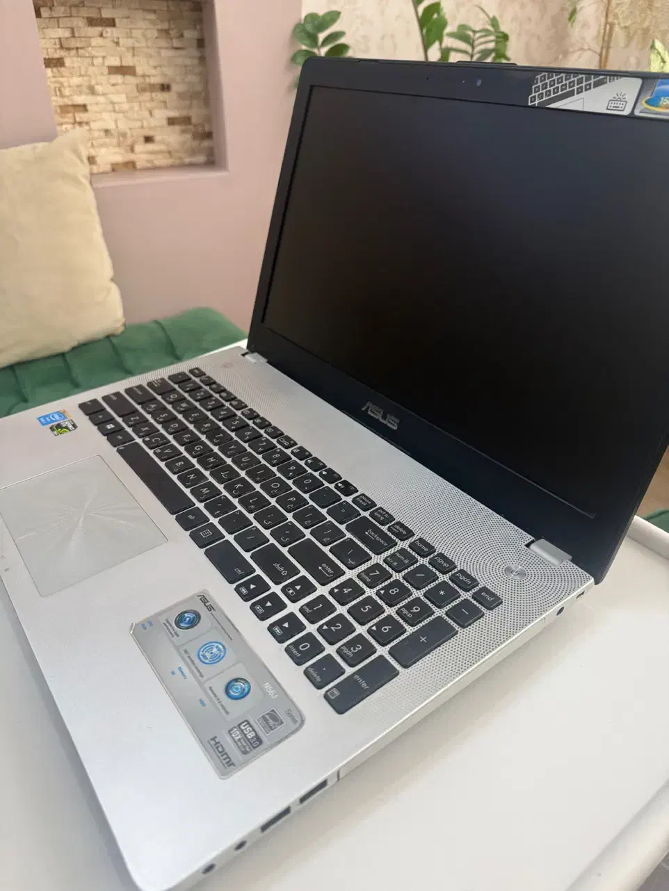 لپ تاپ ایسوس ASUS N56JN|رایانه همراه|مشهد, کوثر|دیوار