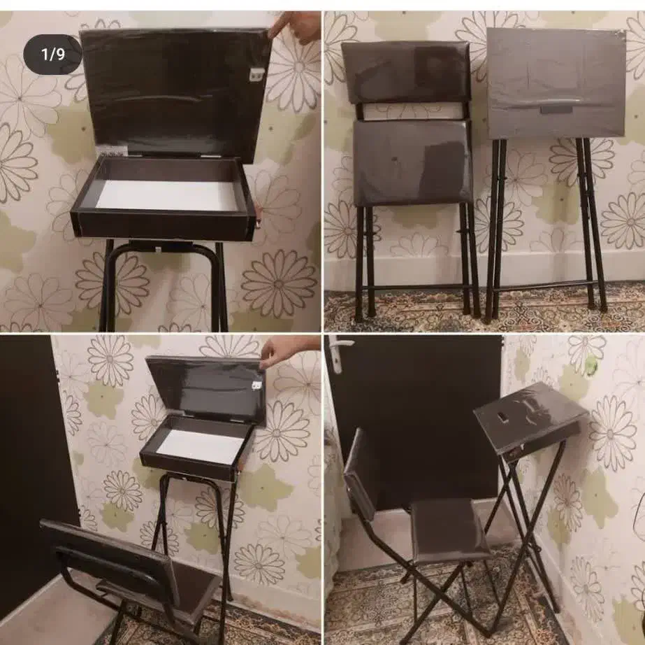 میز نماز باکس دار و صندلی ی|صندلی و نیمکت|قم, باغ کرباسی|دیوار