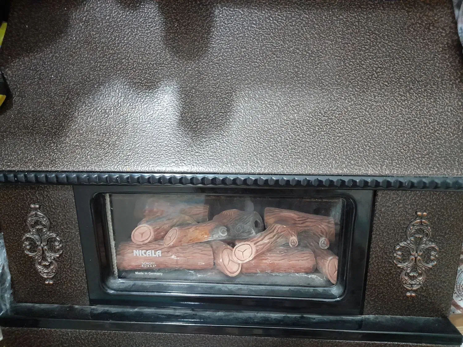 بخاری شومینه|بخاری، هیتر، شومینه|اهواز, کوی جانبازان(دانش)|دیوار