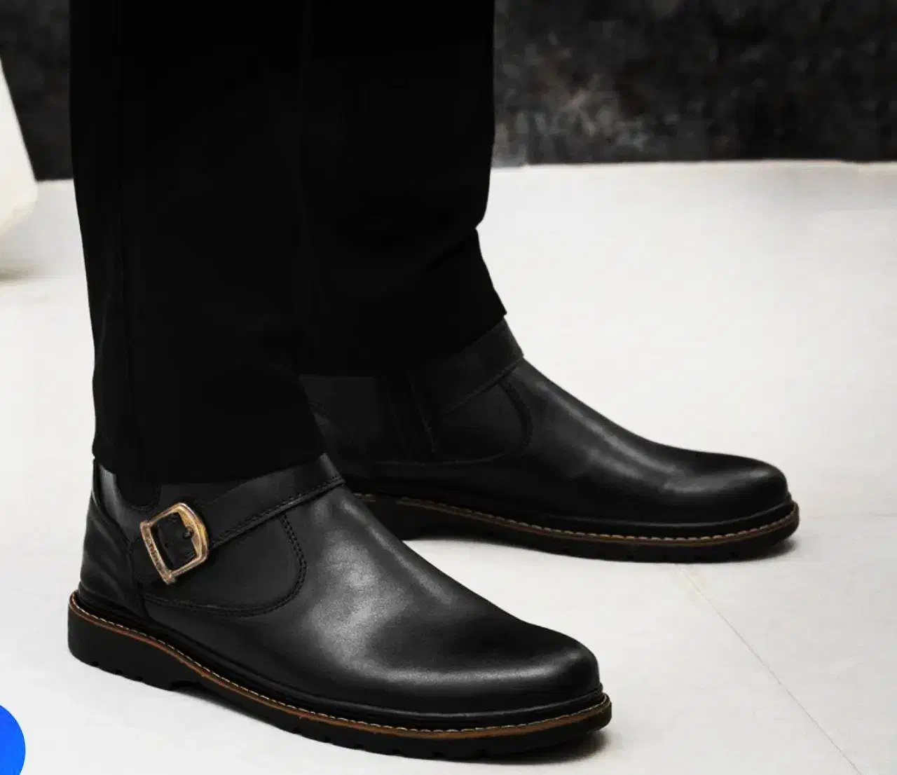 نیم بوت بغل زیپ سگک دار|کیف، کفش، کمربند|خرم‌آباد, |دیوار