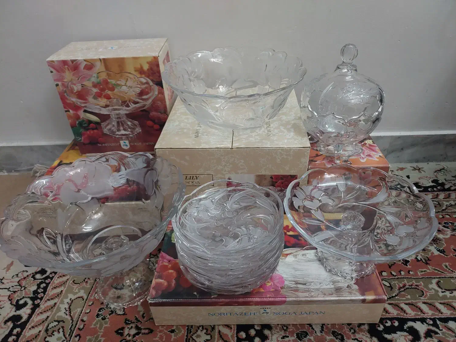 سرویس کریستال|ظروف سرو و پذیرایی|نیشابور, شریعتی|دیوار