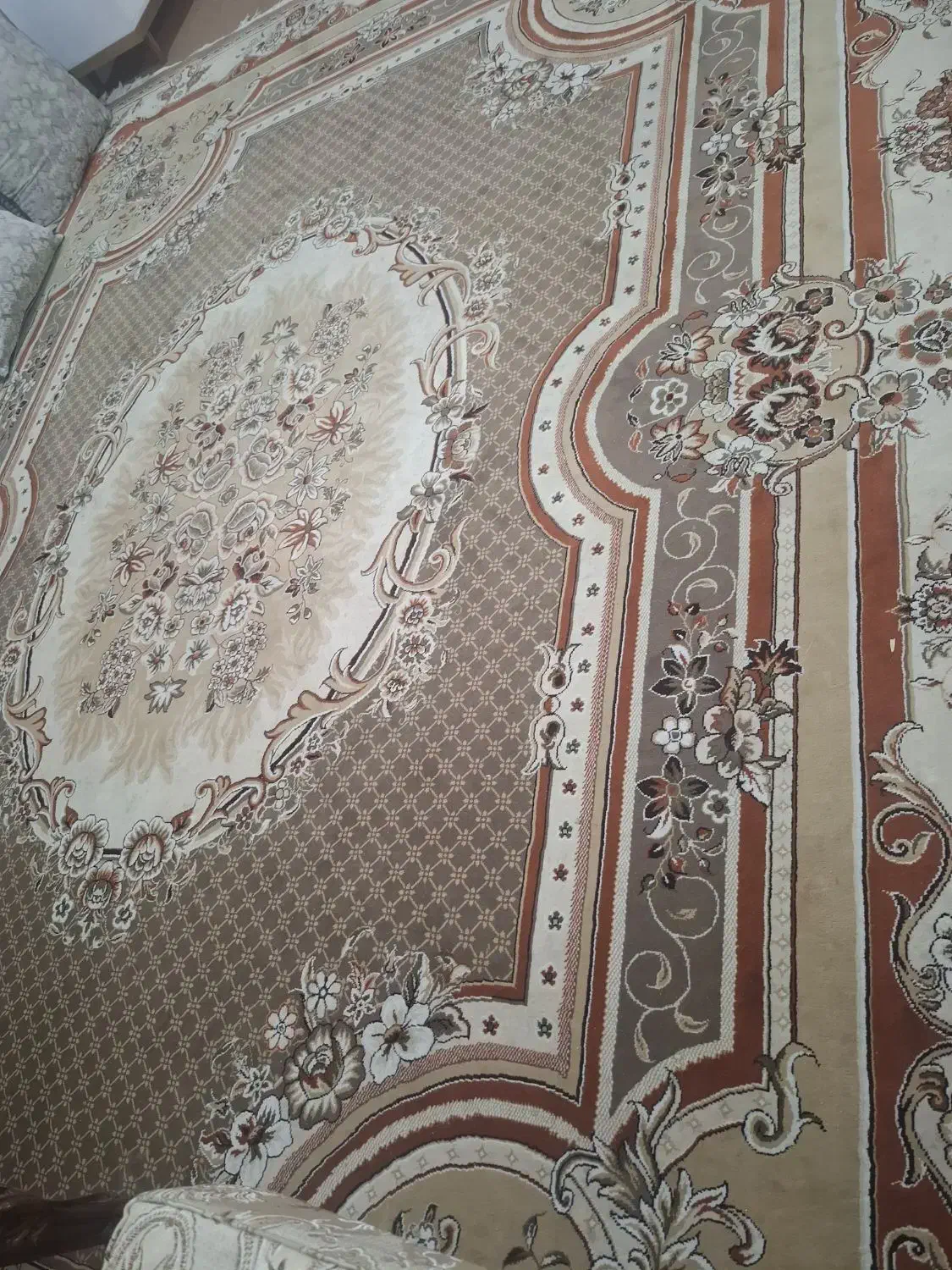 ۳ عدد فرش ۱۲متری نو|فرش|لامرد, |دیوار