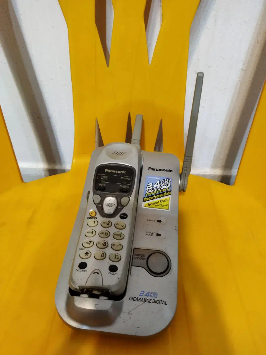 تلفن دوخط پاناسونیک اصل ژاپن|تلفن رومیزی|اصفهان, باغ فدک|دیوار