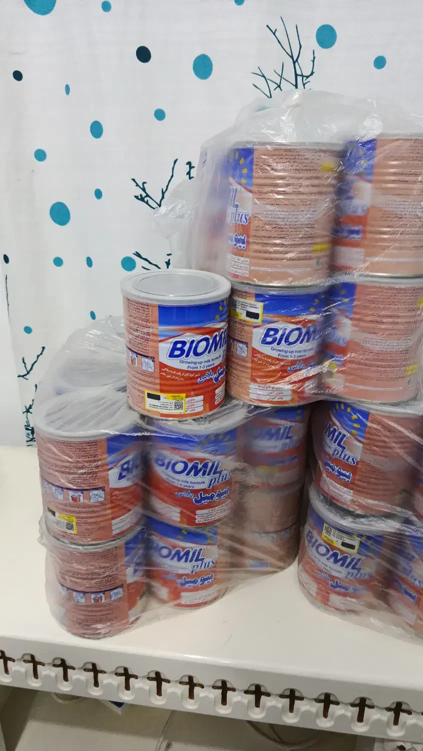 قوطی شیر خشک خالی|ظروف نگهدارنده، پلاستیکی، یک‌بارمصرف|سبزوار, سیادتی|دیوار