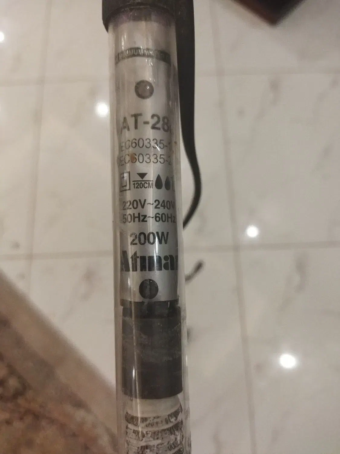 بخاری اکواریوم 200 وات|ماهی|کرمان, |دیوار