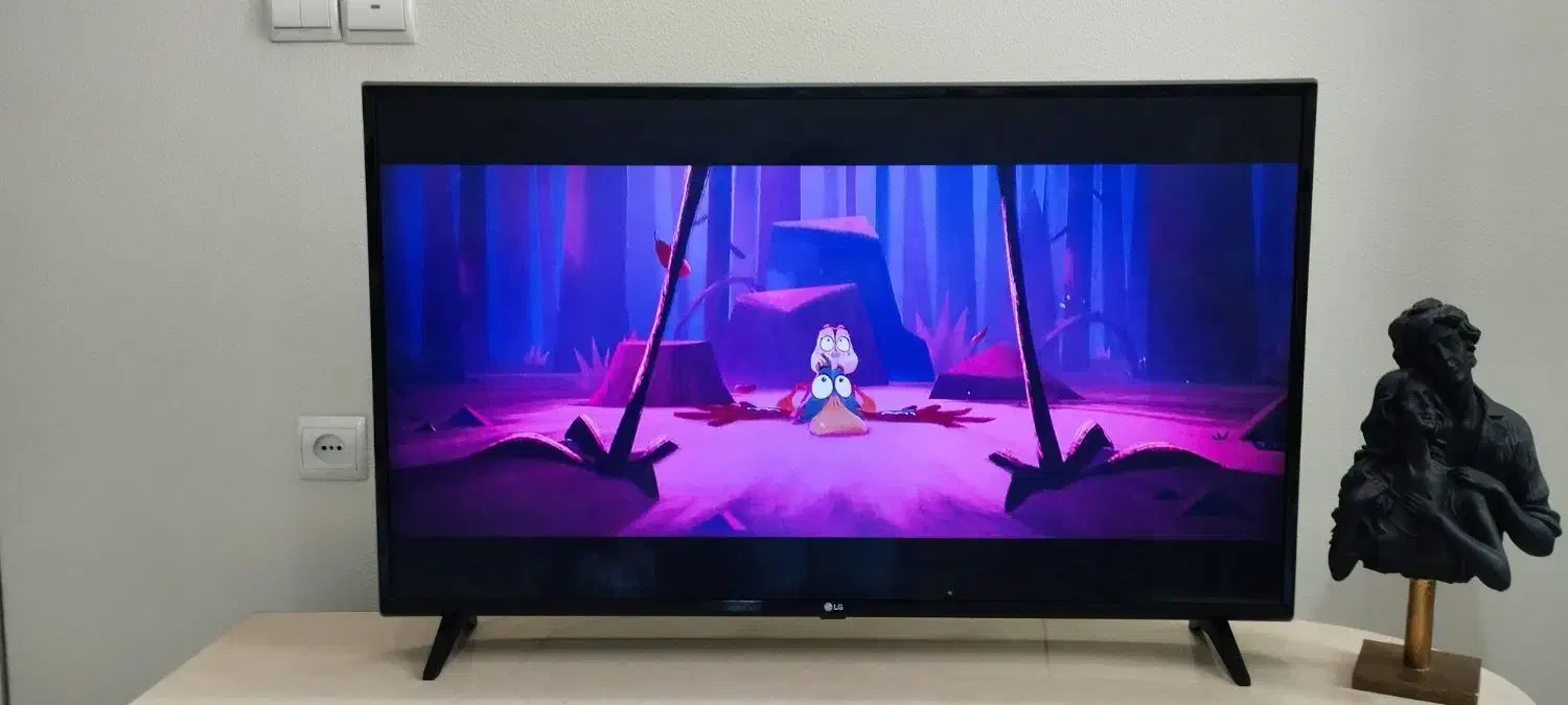 تلویزیون 43 ال جی|تلویزیون و پروژکتور|ری, دولت‌آباد|دیوار