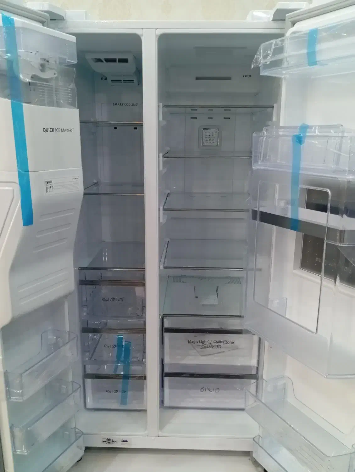 ساید بای ساید ویترینی|یخچال و فریزر|کرمانشاه, |دیوار