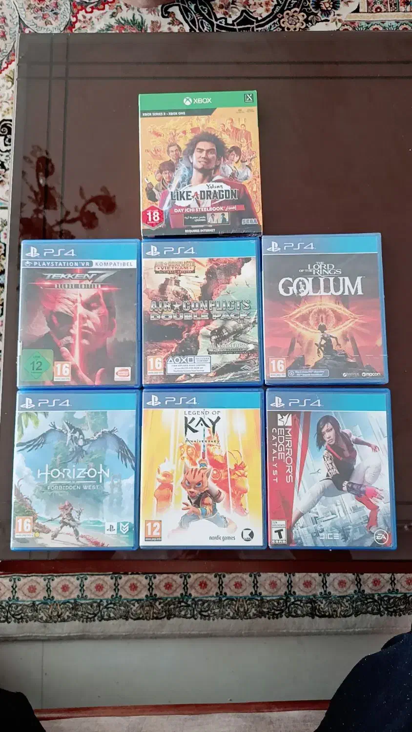 دیسک بازی PS4 PS5|کنسول، بازی ویدئویی و آنلاین|مشهد, گاز|دیوار