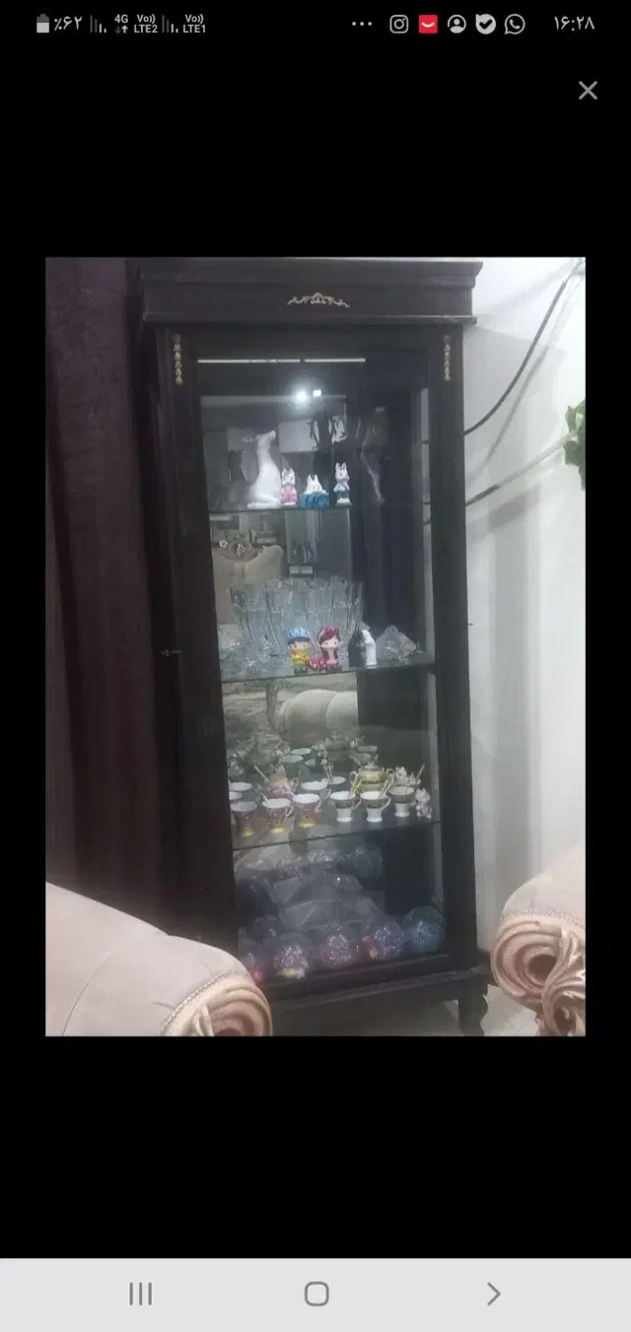 بوفه چوبی|بوفه، ویترین، کنسول|اهواز, منازل کارون|دیوار