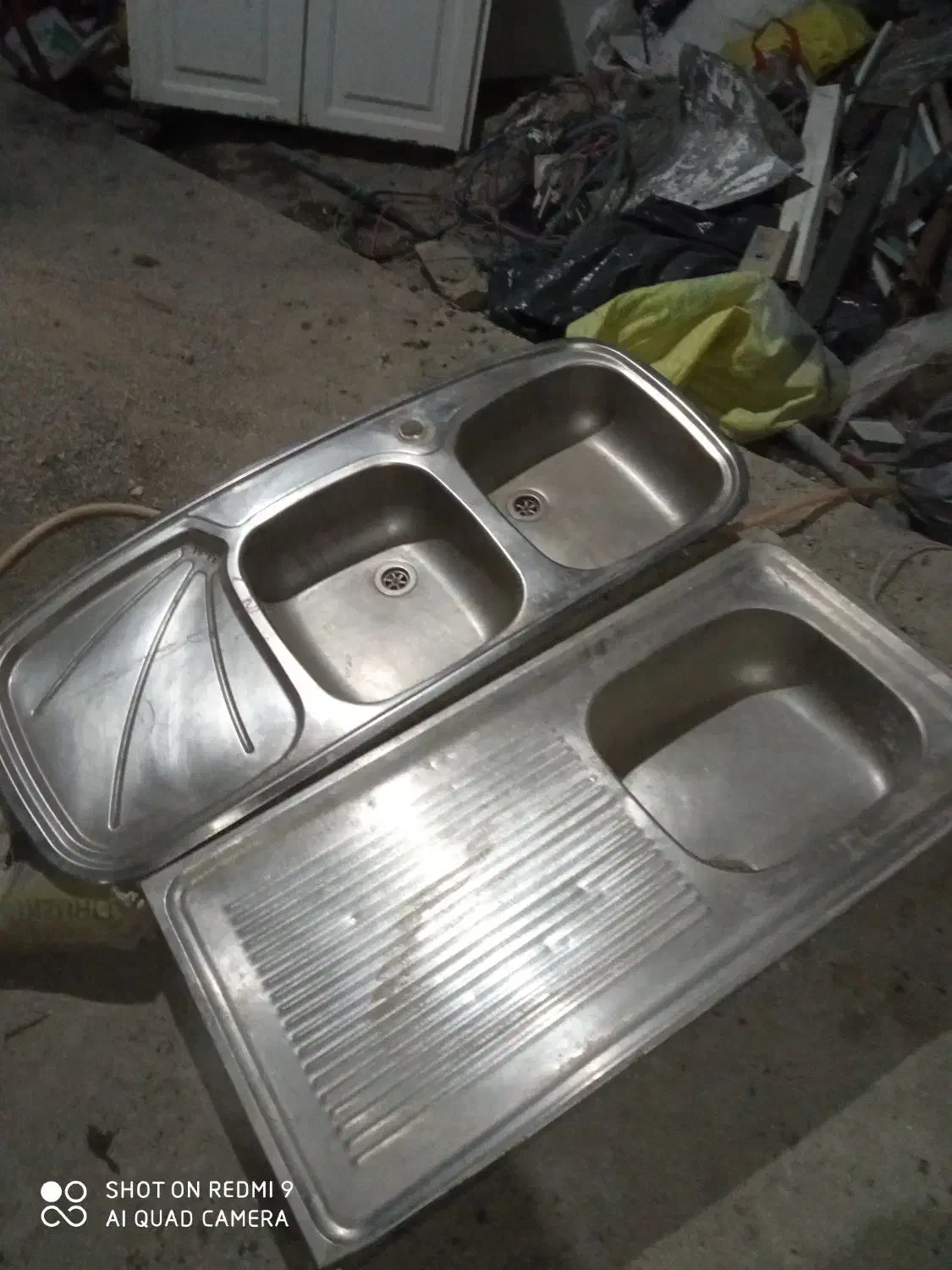 سینک ظرفشویی|آب‌چکان و نظم‌دهنده ظروف|رودهن, |دیوار