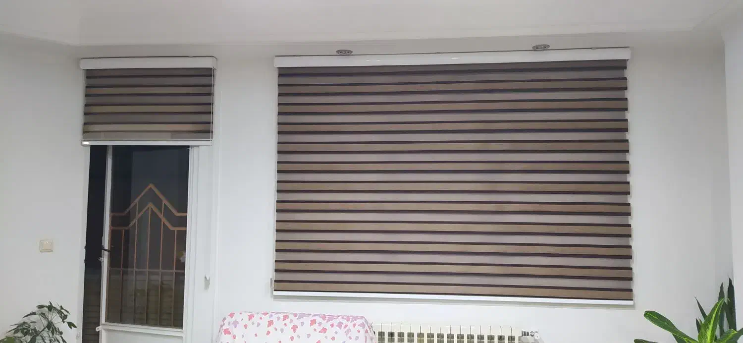 سه پرده تک مکانیزه سایه و روشن|پرده، رانر، رومیزی|شاهینشهر, حافظ شمالی|دیوار