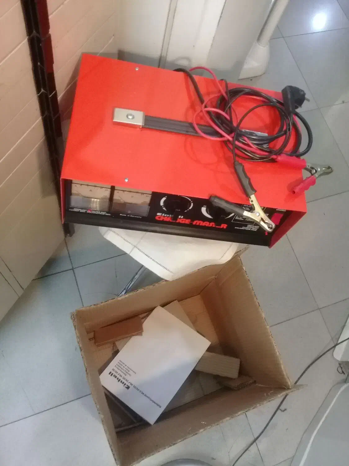 شارژر باطری ماشین قدیمی germani|کلکسیون اشیاء عتیقه|اسلامشهر, مظفریه|دیوار